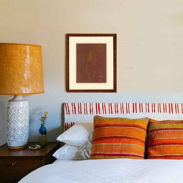 Original Figurative Body Drawing by Justina Blakeney