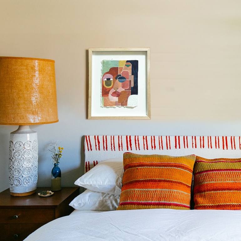 Original Cubism Abstract Painting by Justina Blakeney