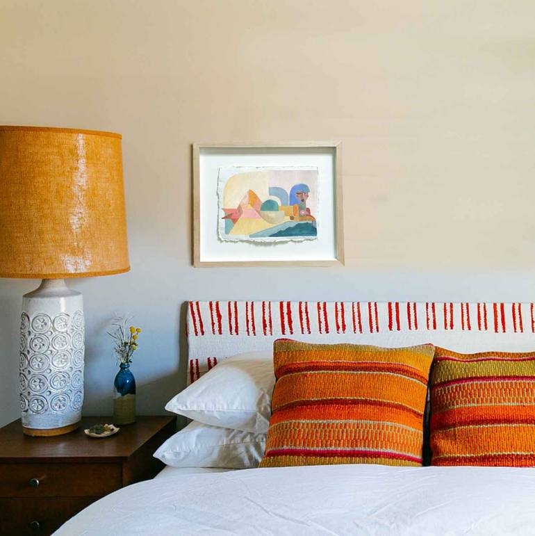 Original Geometric Abstract Painting by Justina Blakeney