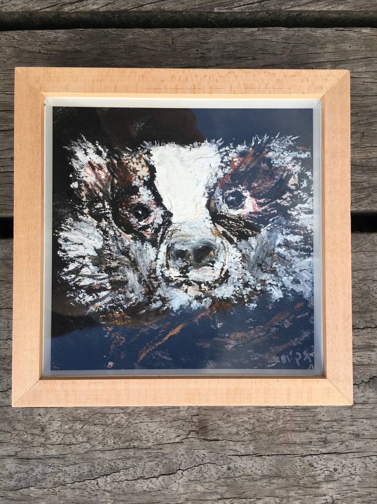 Original Figurative Animal Painting by Rebecca Geskus