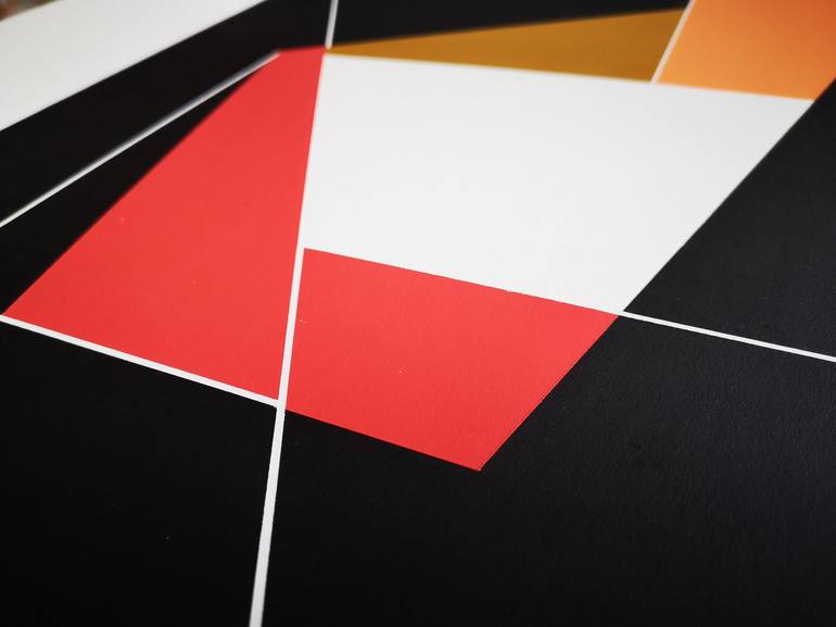 Original Geometric Painting by Gary Andrew Clarke