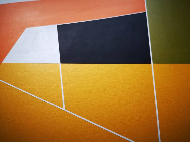 Original Geometric Painting by Gary Andrew Clarke