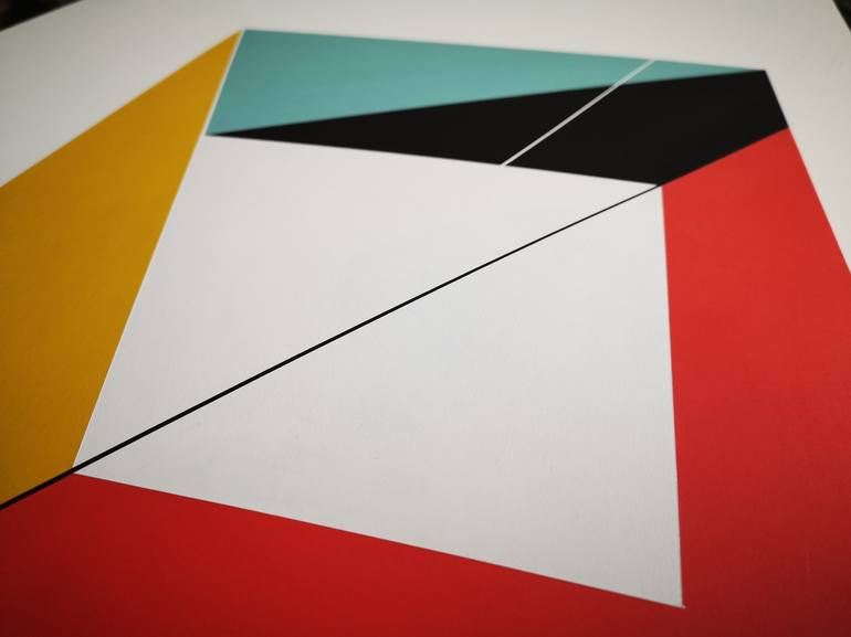 Original Geometric Painting by Gary Andrew Clarke