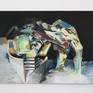 Merger and Dissolution - 2013 - oil painting on canvas - front view