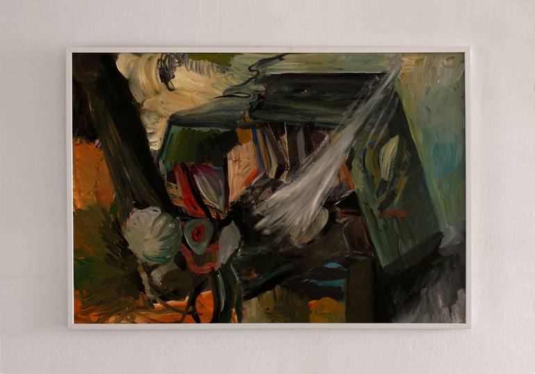Original Abstract Landscape Painting by Darius Martin