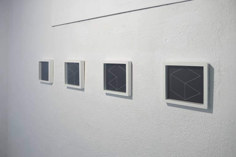 Original Geometric Collage by Mónica Trastoy