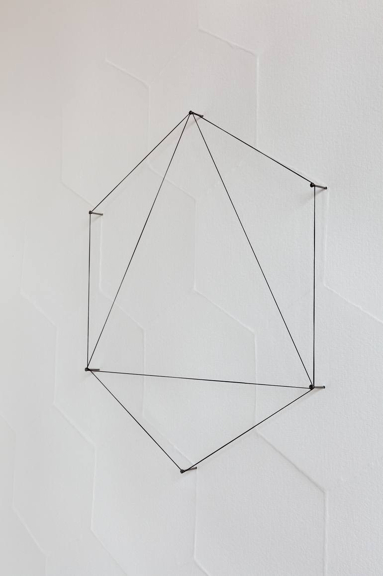 Original Abstract Geometric Printmaking by Mónica Trastoy