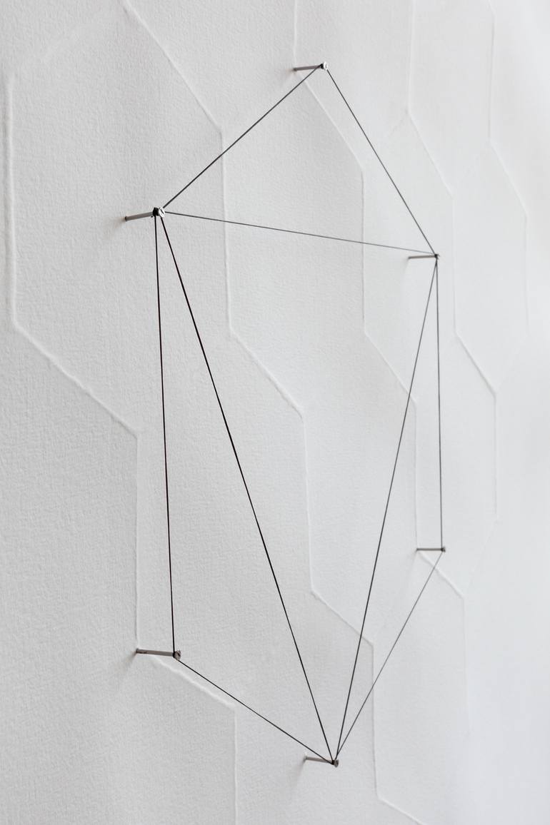 Original Abstract Geometric Printmaking by Mónica Trastoy