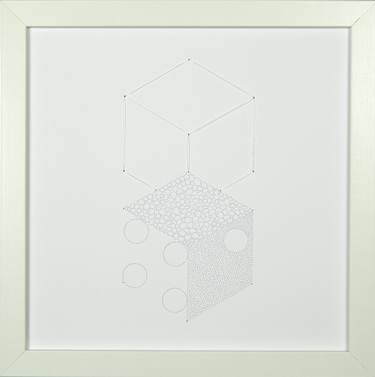 Original Abstract Geometric Collage by Mónica Trastoy