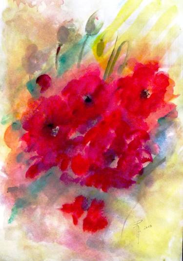 Print of Impressionism Nature Paintings by Hedwig Pen