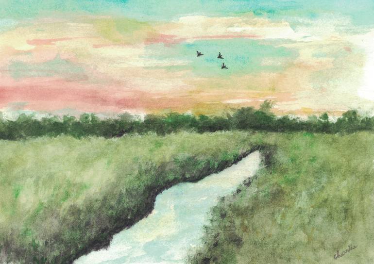 Original  Painting by charlie shifflett