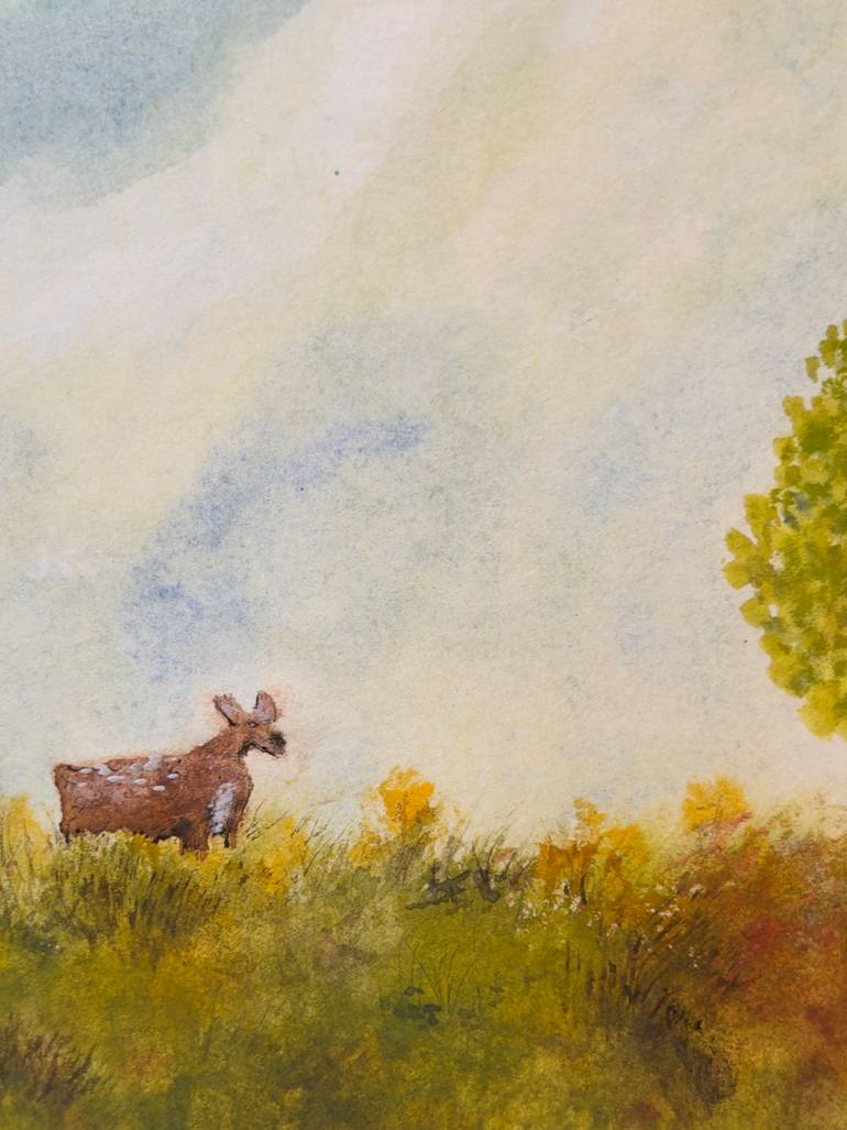 Original Impressionism Landscape Painting by Charlie Shifflett