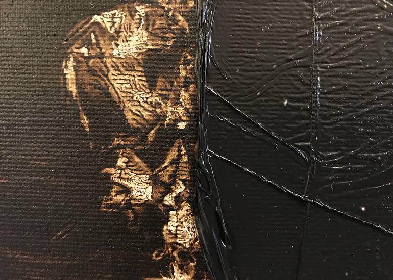 Original Conceptual Abstract Painting by Prinzi Artist