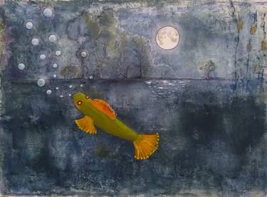 Original Fine Art Fish Paintings by Martha Gatewood