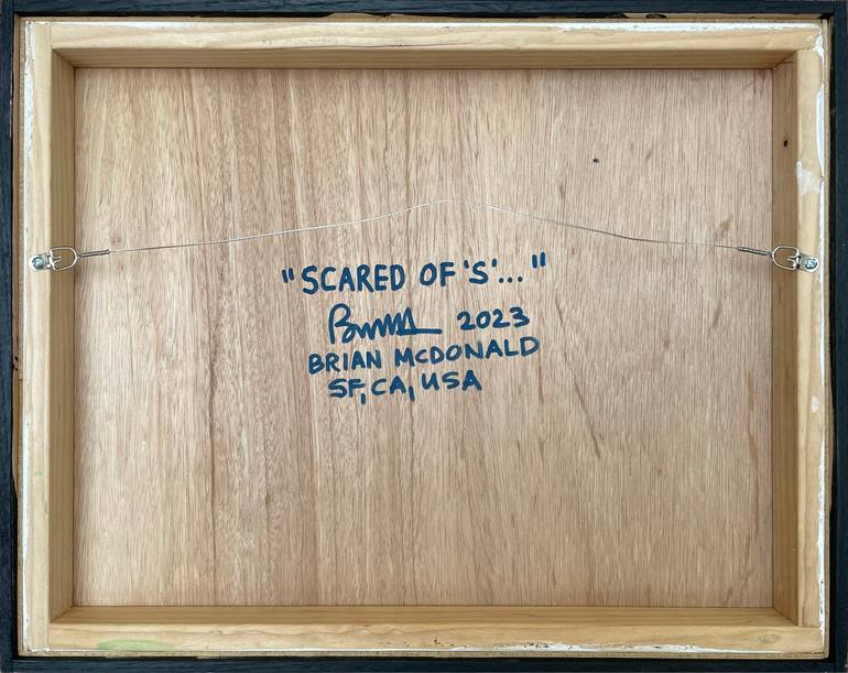 Original Conceptual Language Mixed Media by Brian Mcdonald