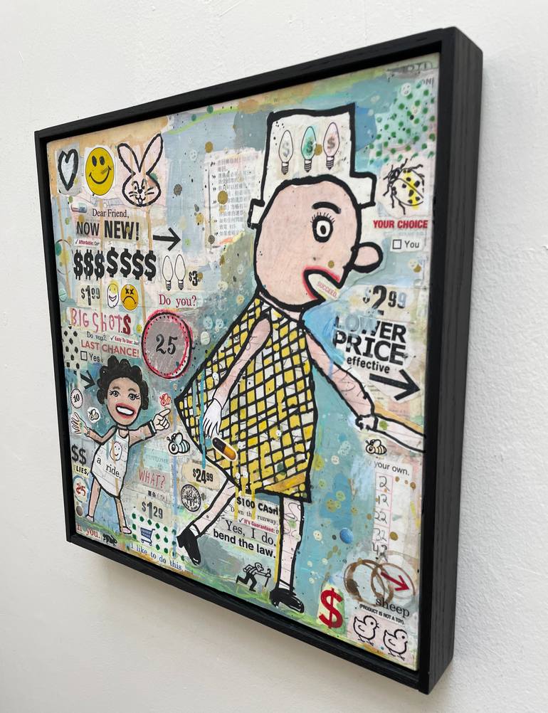 Original Expressionism People Painting by Brian Mcdonald
