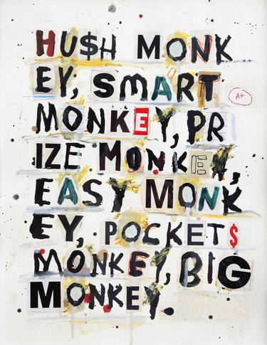 Print of Typography Collage by Brian McDonald