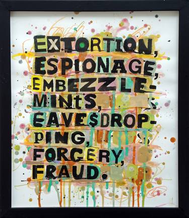 Print of Street Art Language Paintings by Brian McDonald