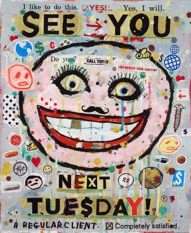 Print of Street Art Humor Collage by Brian McDonald