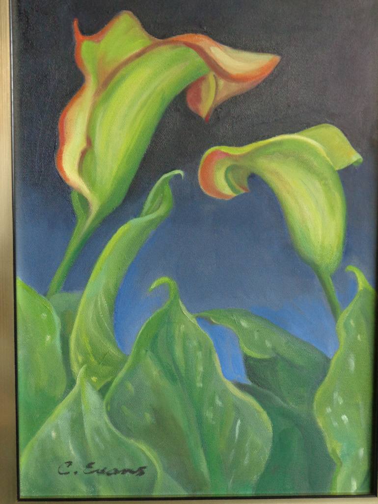 Night Callas Painting by Claire Evans | Saatchi Art