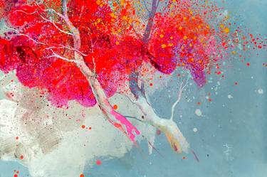 Print of Fine Art Tree Paintings by Katarzyna Wolodkiewicz