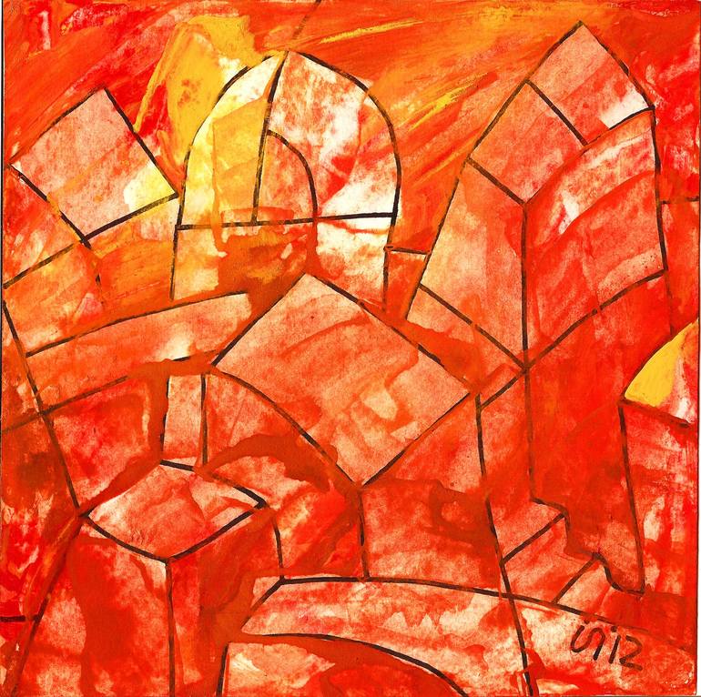 Print of Expressionism Architecture Paintings by Ivan Podgainyi