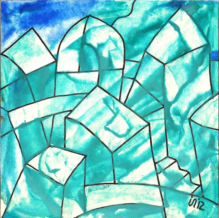 Print of Expressionism Architecture Paintings by Ivan Podgainyi