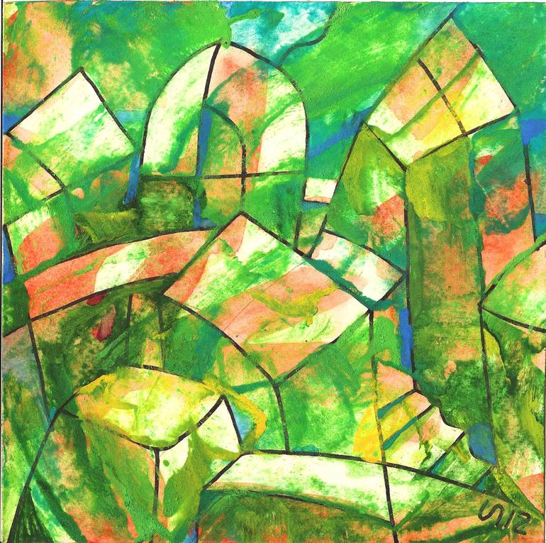 Print of Expressionism Architecture Paintings by Ivan Podgainyi