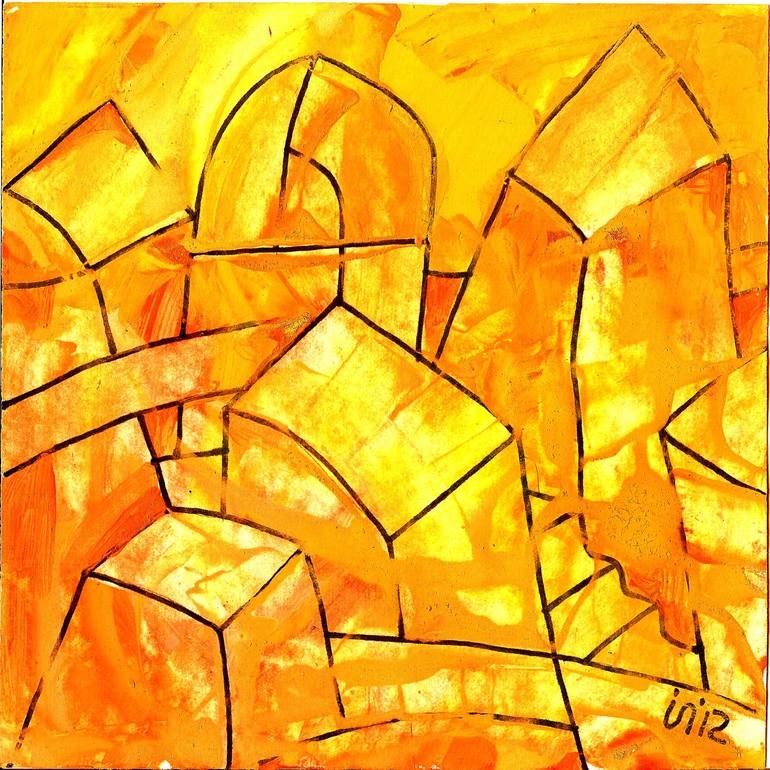 Print of Expressionism Cities Paintings by Ivan Podgainyi