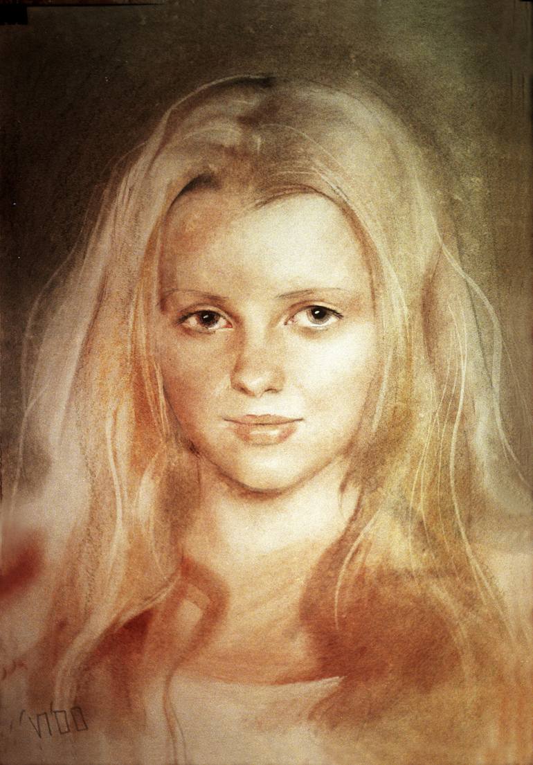 Print of Realism Portrait Drawings by Ivan Podgainyi
