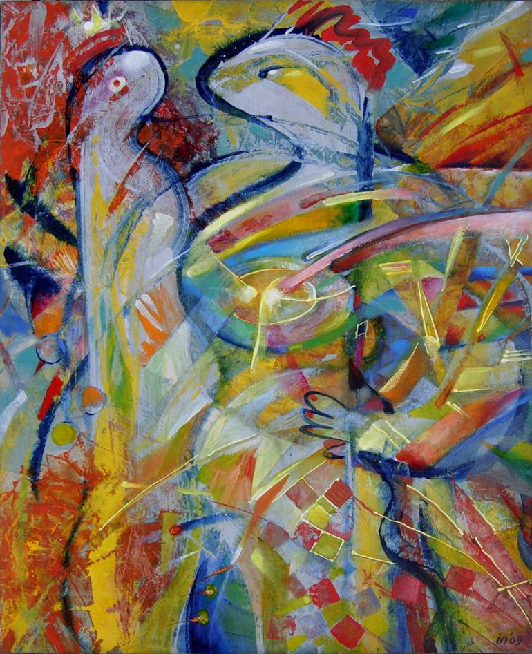 Print of Expressionism People Paintings by Ivan Podgainyi