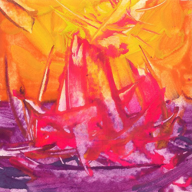 Print of Abstract Expressionism Abstract Paintings by Ivan Podgainyi