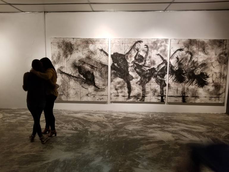 Original Expressionism Performing Arts Painting by Riaan Zyl