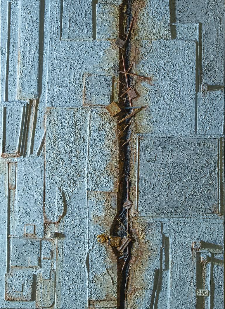 Original  Painting by atelier duglas bas-relief