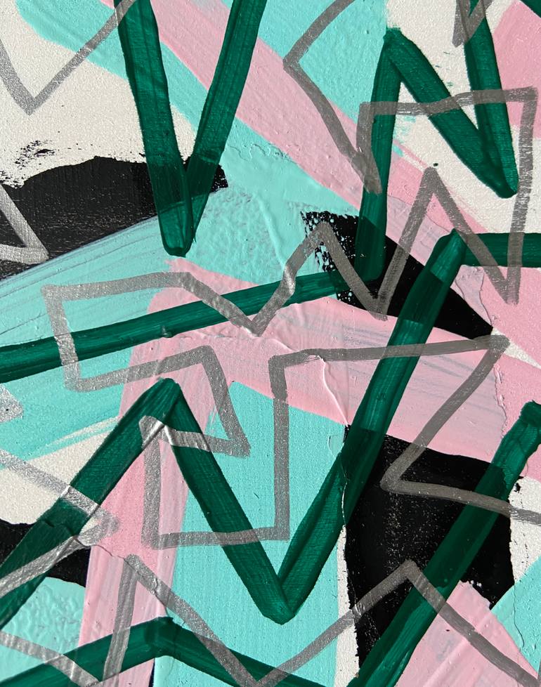 Original Abstract Expressionism Abstract Painting by Christian Dodd