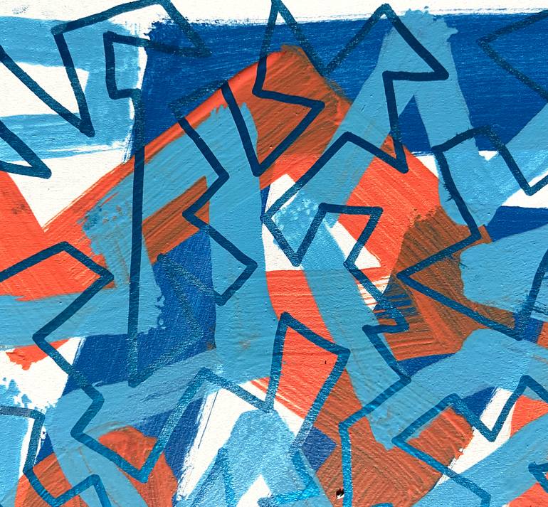 Original Abstract Expressionism Abstract Painting by Christian Dodd