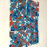 Palimpsest Lines painting by Christian Dodd