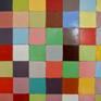 Piece Work 001, Color blocking abstract contemporary painting using oil on canvas.