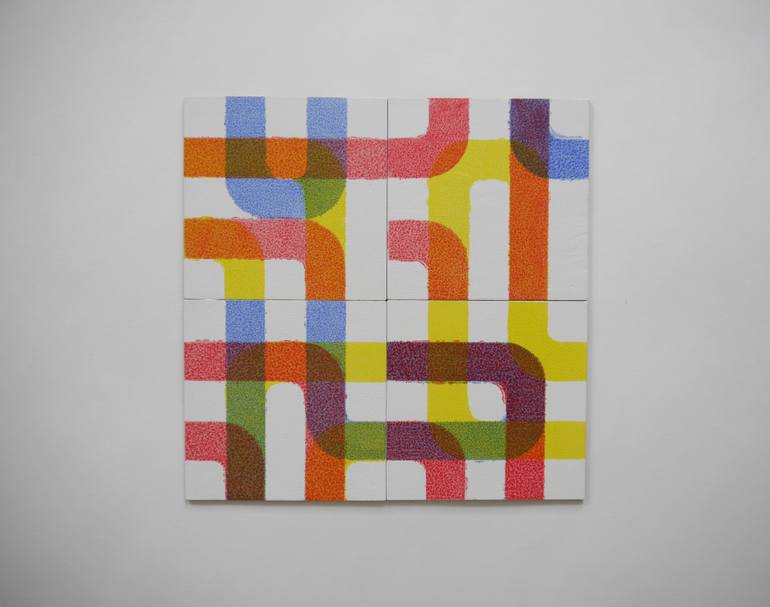 Original Abstract Painting by Christian Dodd