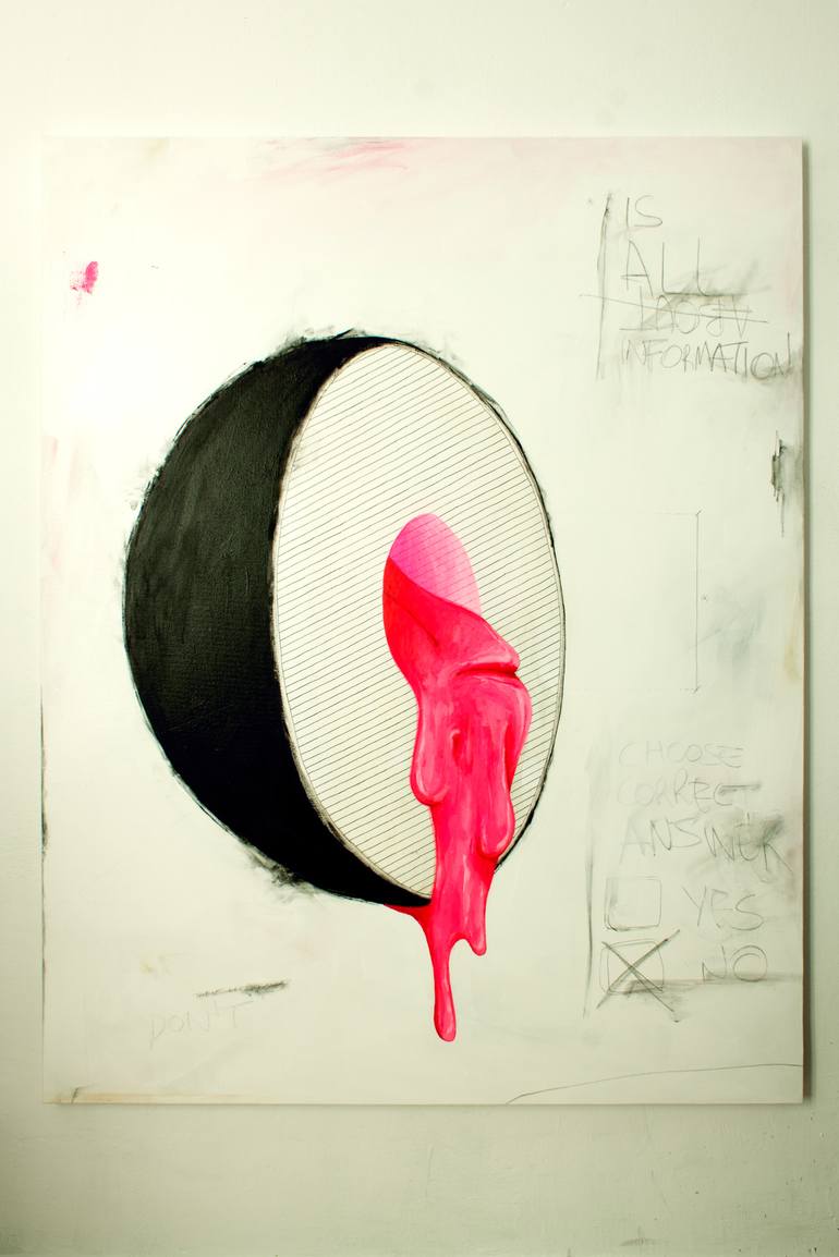 Original Abstract Painting by Oscar Delmar