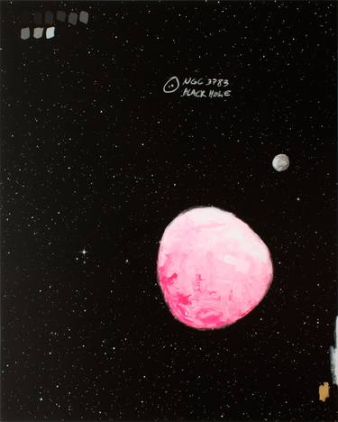 Original Outer Space Paintings by Oscar Delmar