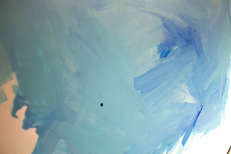Original Abstract Science/Technology Painting by Oscar Delmar