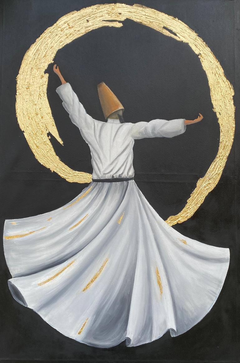Original Body Painting by Hamna Noor | Figurative Art on Canvas | Soul in Motion