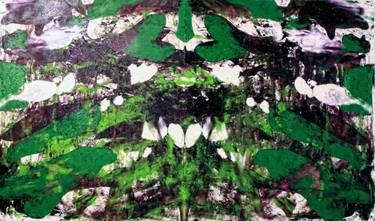Original Abstract Expressionism Abstract Painting by Paulo Do Nascimento  Pinheiro Afonso