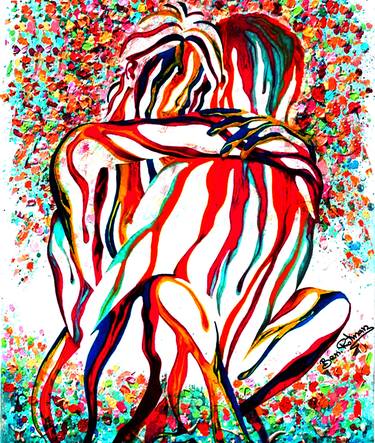 Print of Love Paintings by Ben Zion Rotman