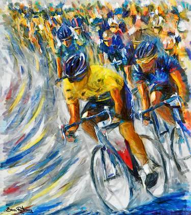 Print of Sport Paintings by Ben Zion Rotman