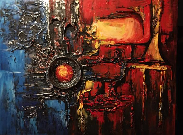 Original Abstract Painting by Cosa Laura | Abstract Art on Canvas | The Way We Come Alive