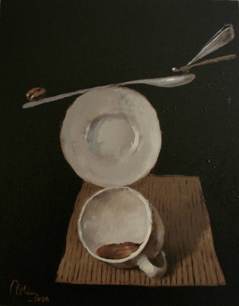Original Classicism Still Life Paintings by Doru Cristian Deliu