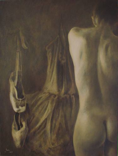 Original Fine Art Nude Paintings by Doru Cristian Deliu