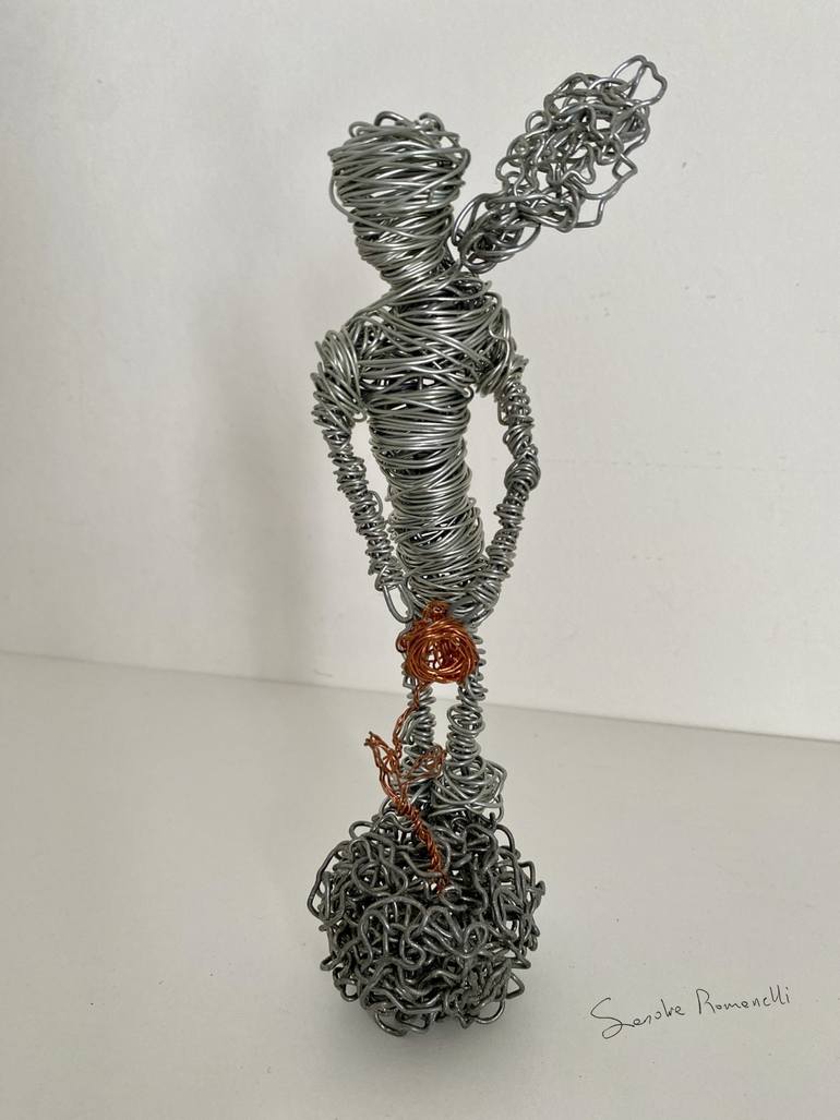 Original Children Sculpture by Sandra Romanelli | Contemporary Art on Iron | The Little Prince